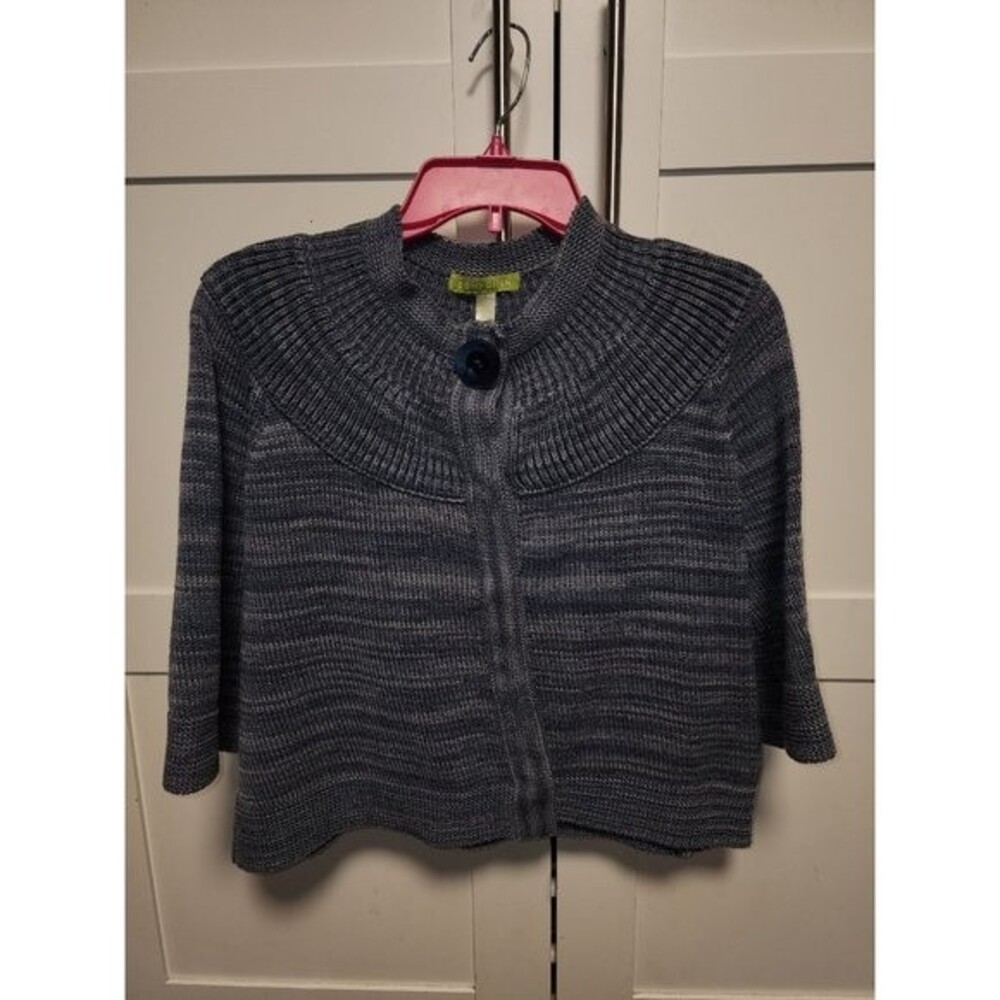 SIGRID OLSEN SWEATER MEDIUM WOMEN BLUE